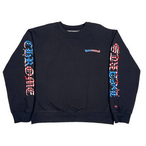 Chrome Hearts Matty Boy America Crewneck Sweatshirt Sweater Size Large L B34